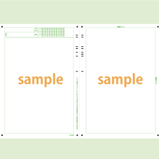 SN-0434　A4縦両面フリーフォーマットシート年クラス番号