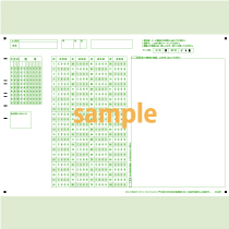 SN-0617　B4横マーク記述混在シート100問4択年クラス番号